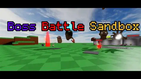Bossfight sandbox