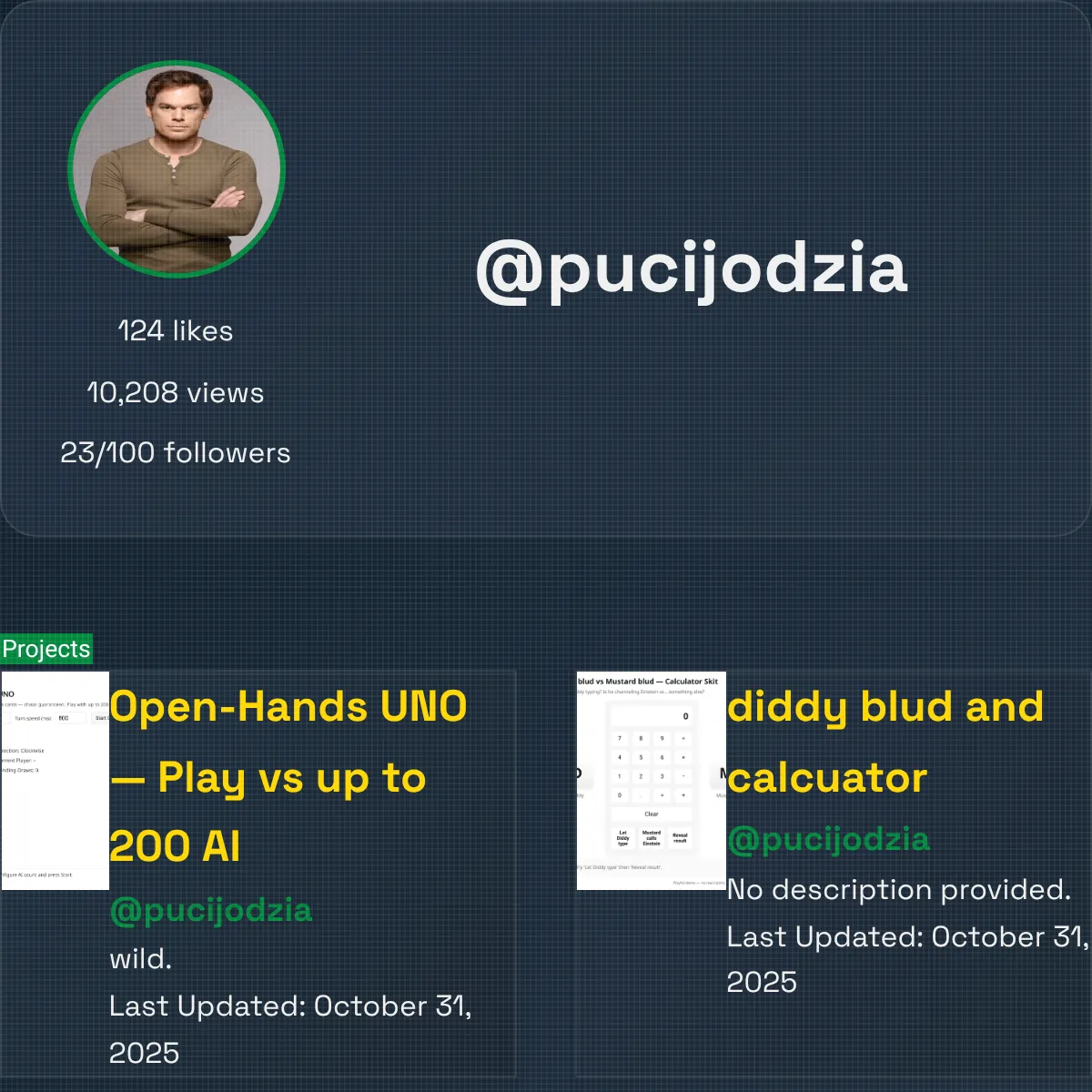 the project is loading