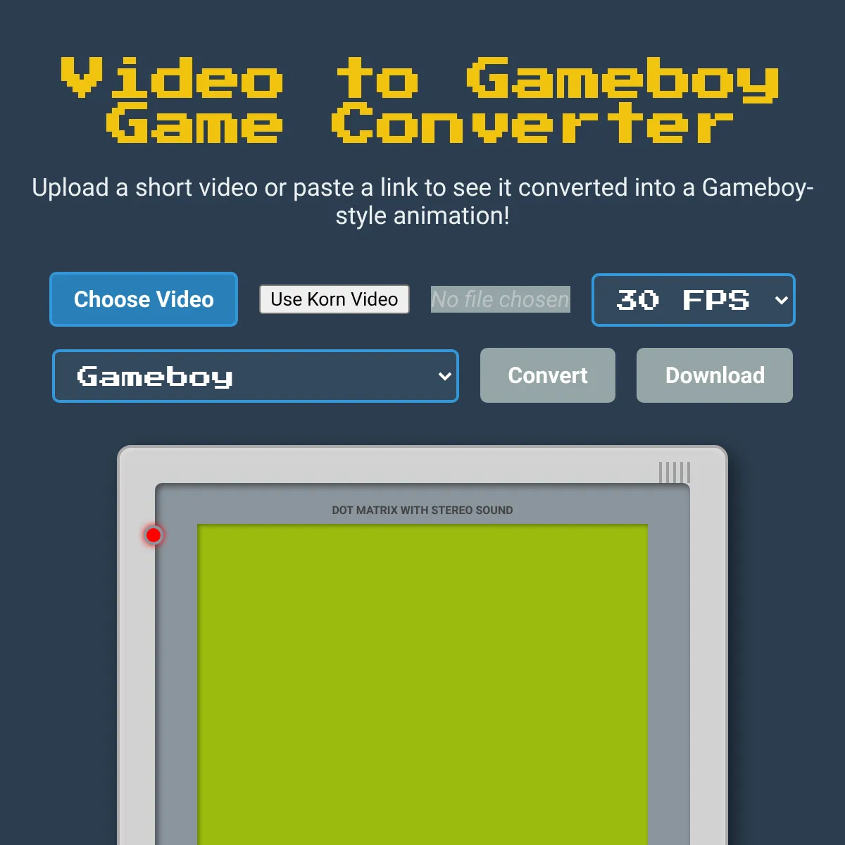 the project is loading