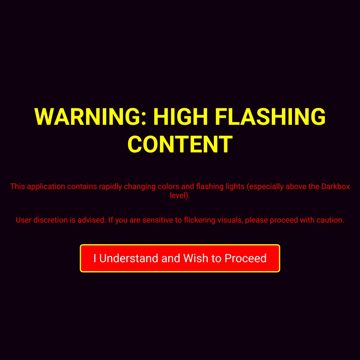 the project is loading