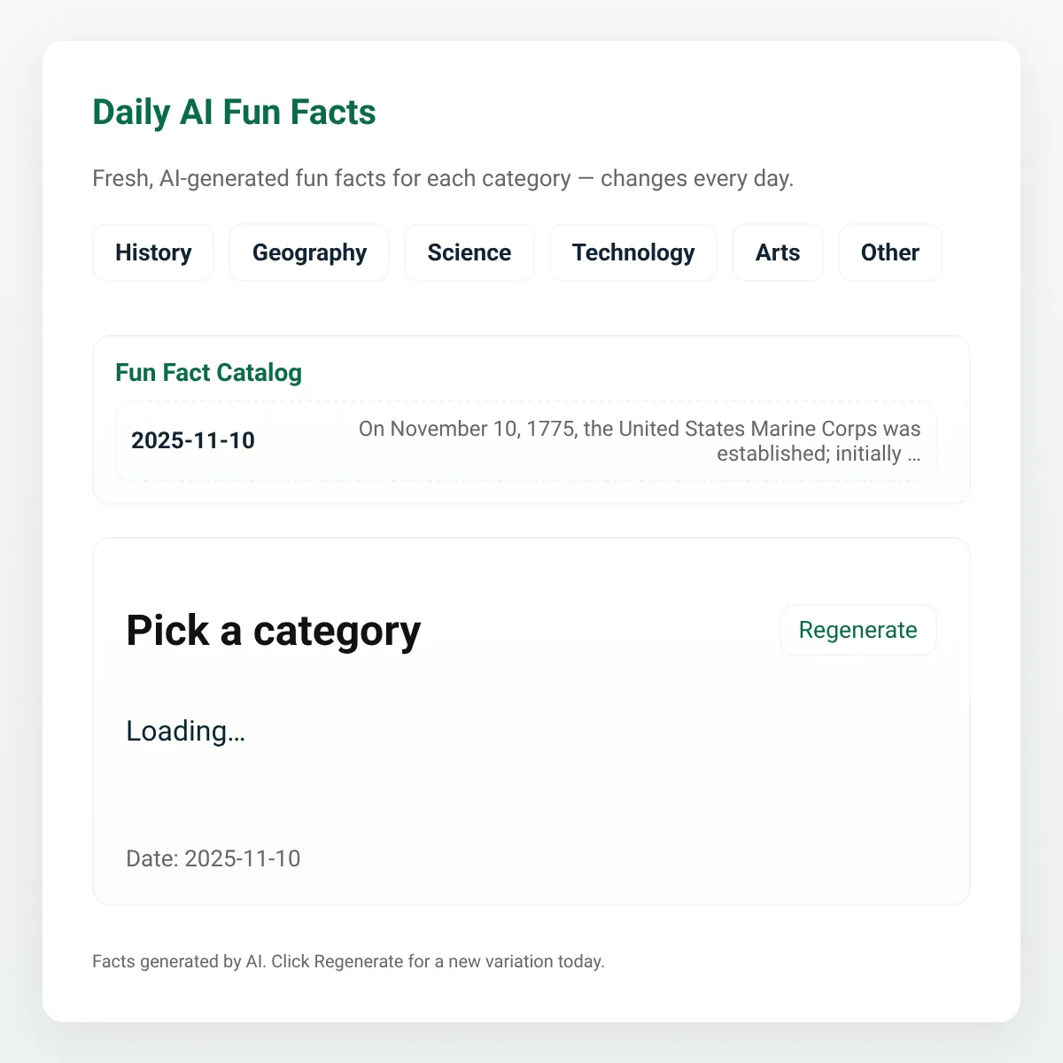 the project is loading
