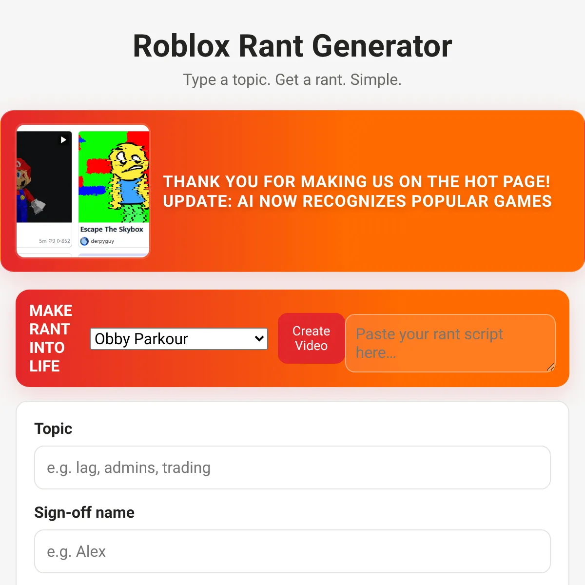 the project is loading