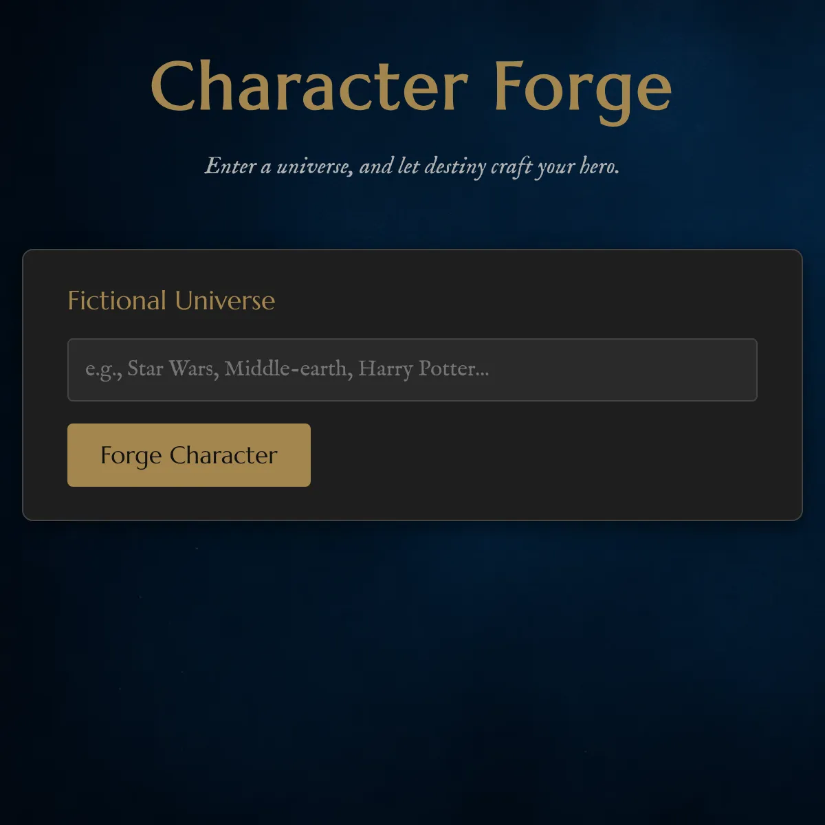 the project is loading