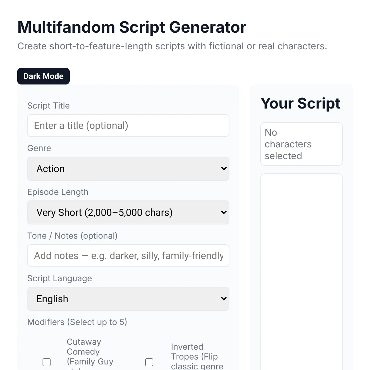 the project is loading