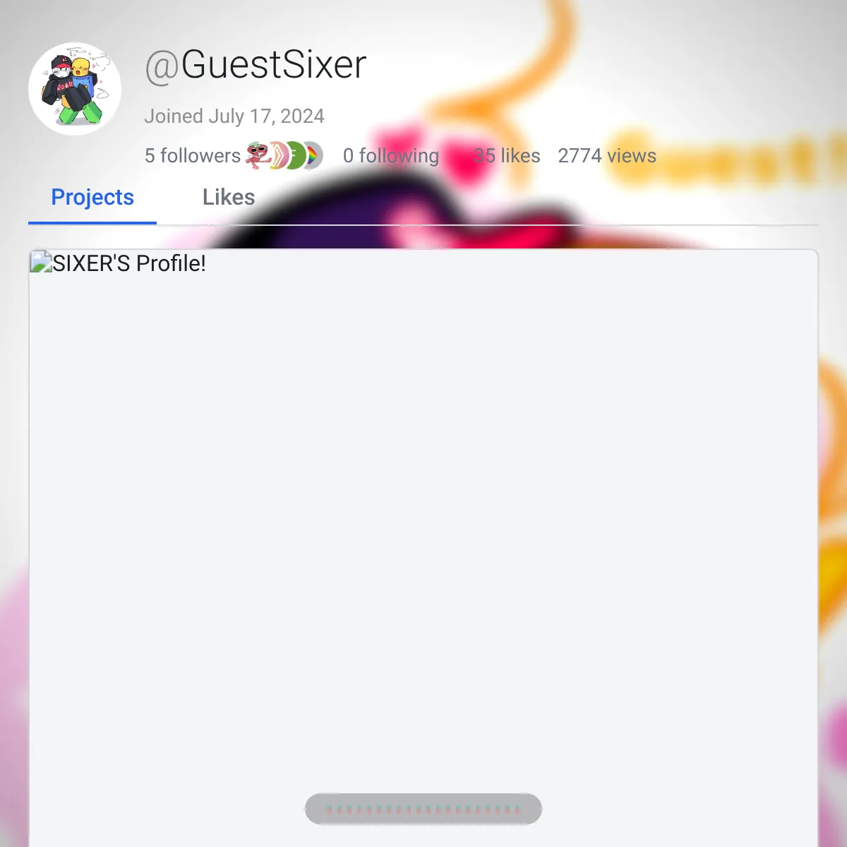 the project is loading