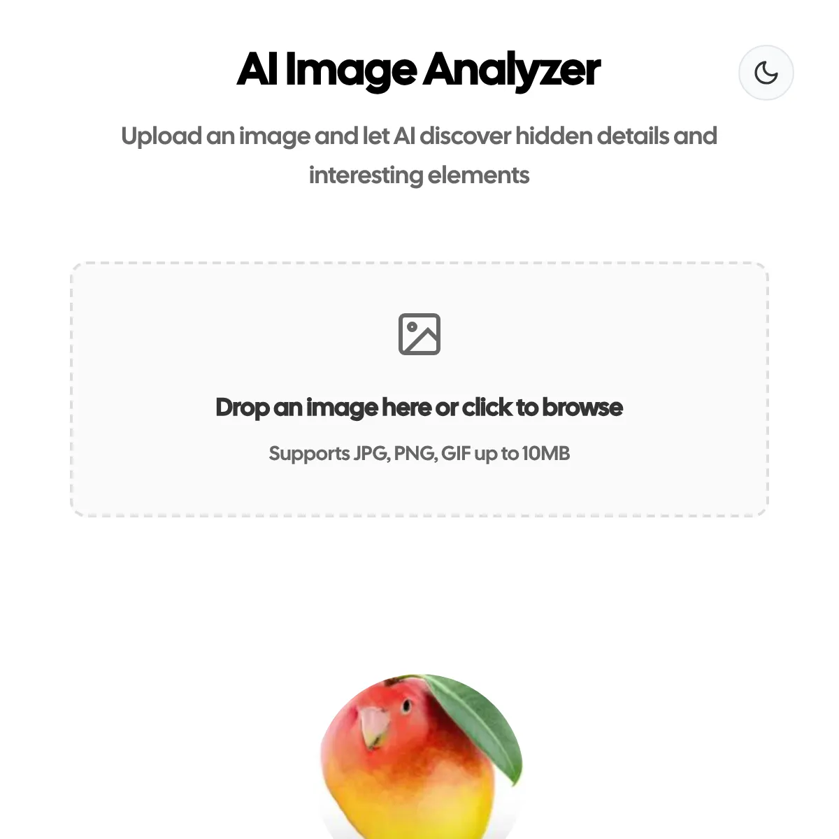 AI Image Analyzer