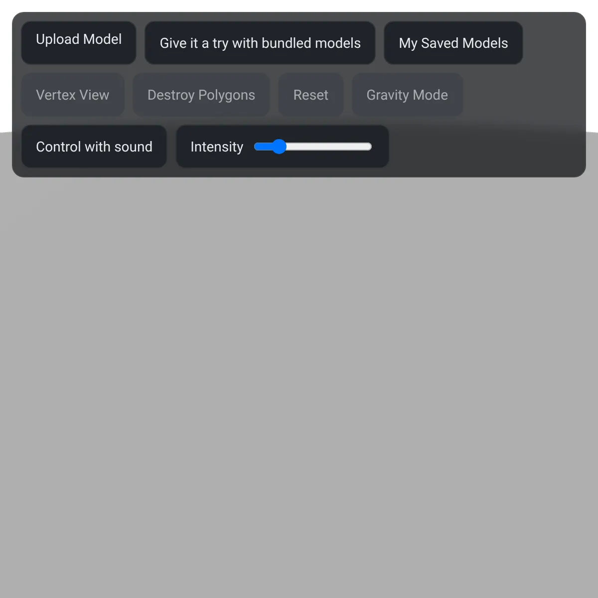 the project is loading