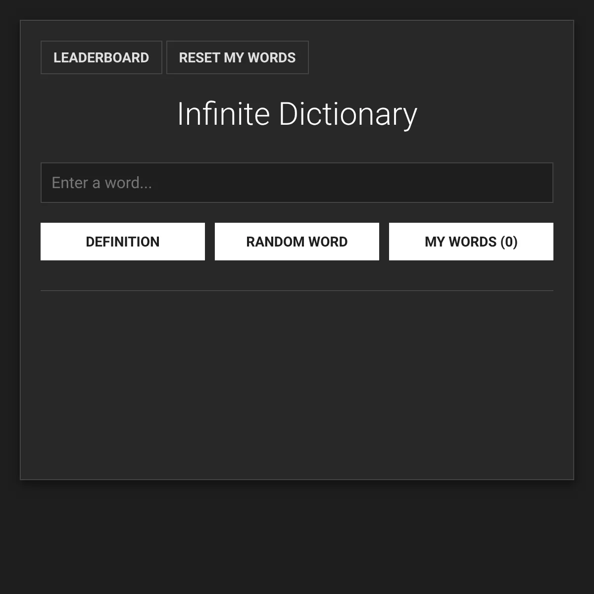 the project is loading