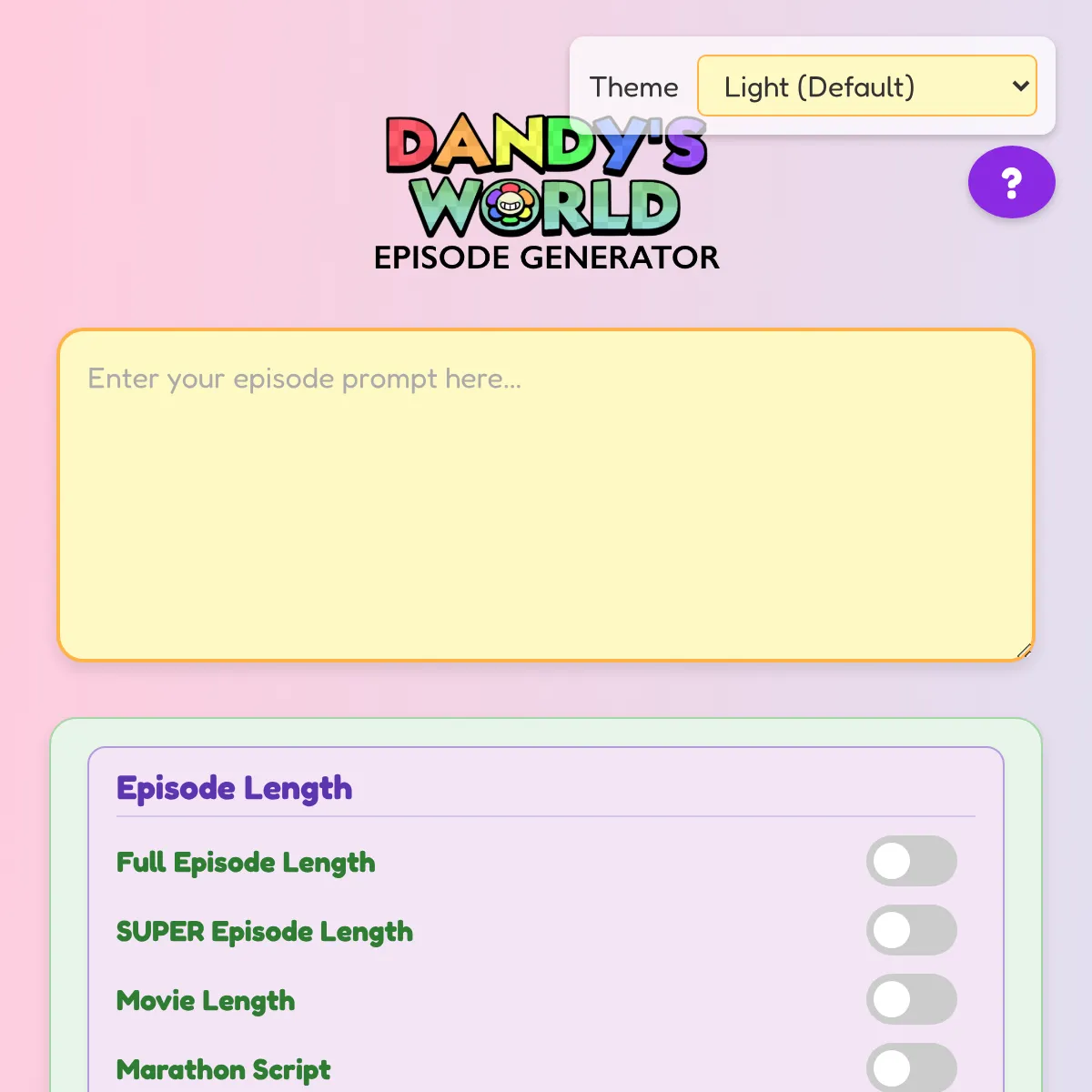 the project is loading