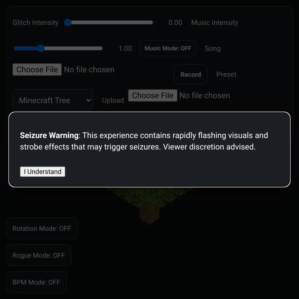 the project is loading