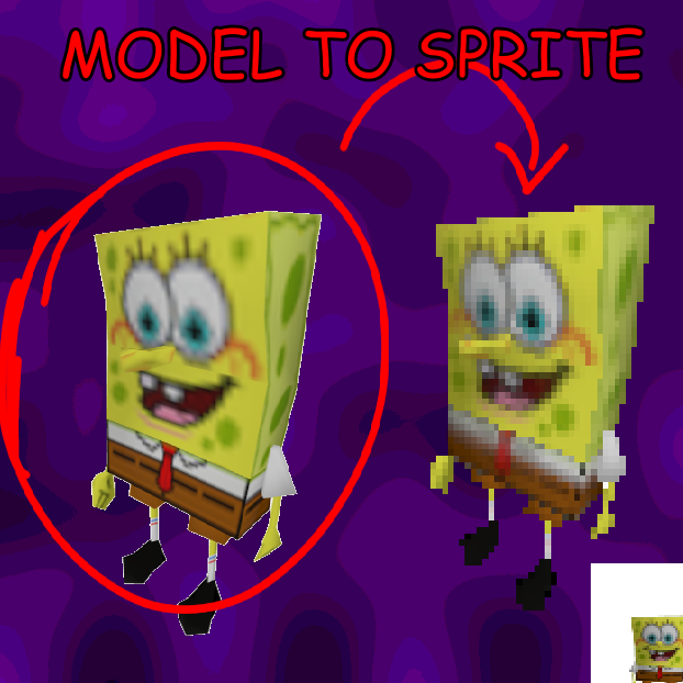 Model to Sprite