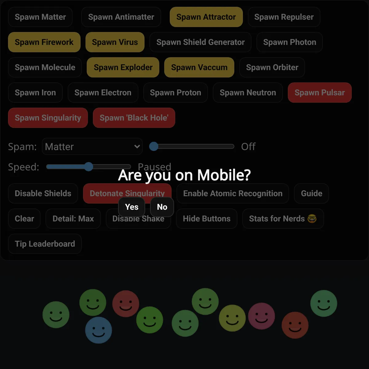 the project is loading