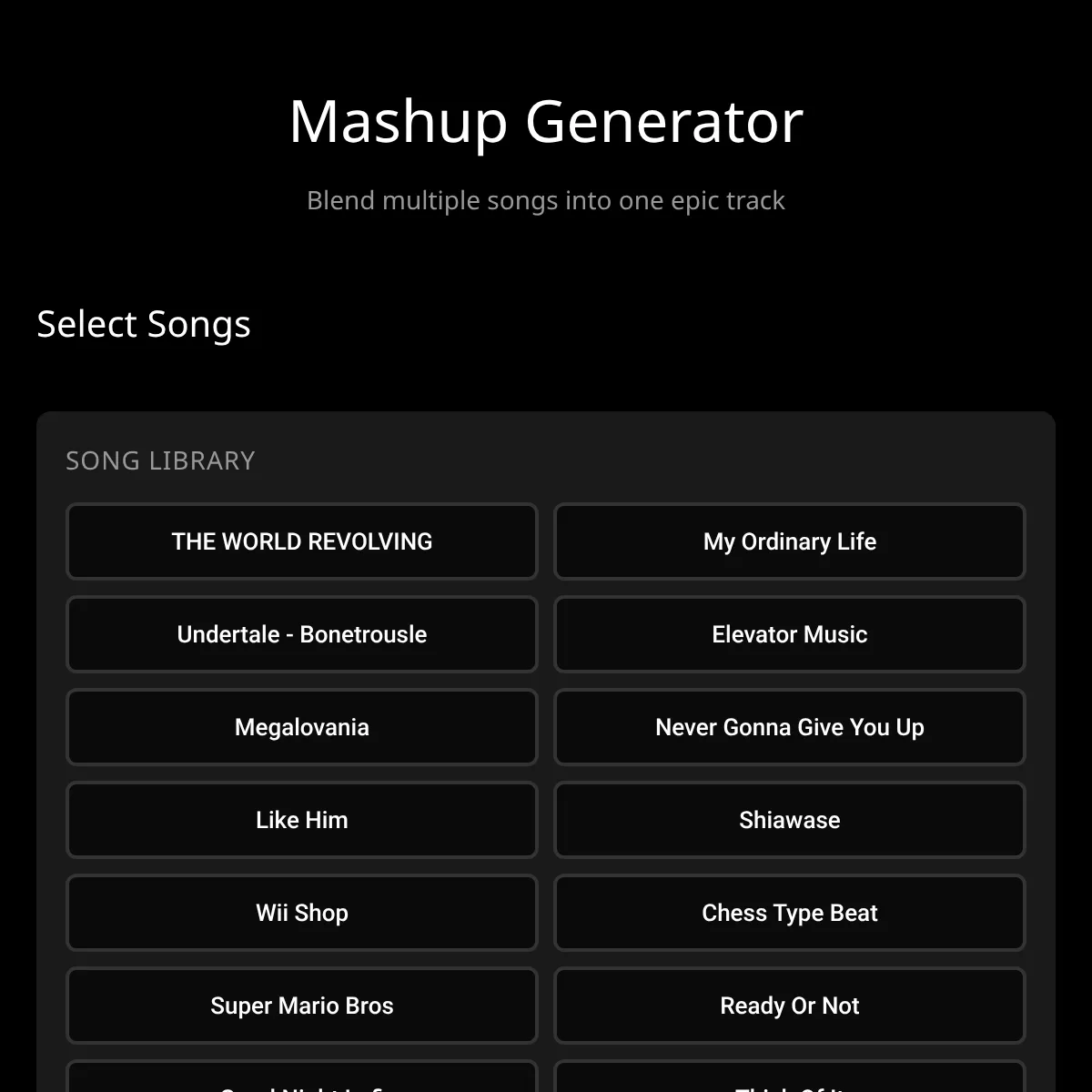 the project is loading