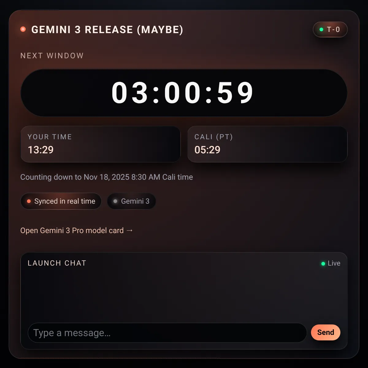 the project is loading