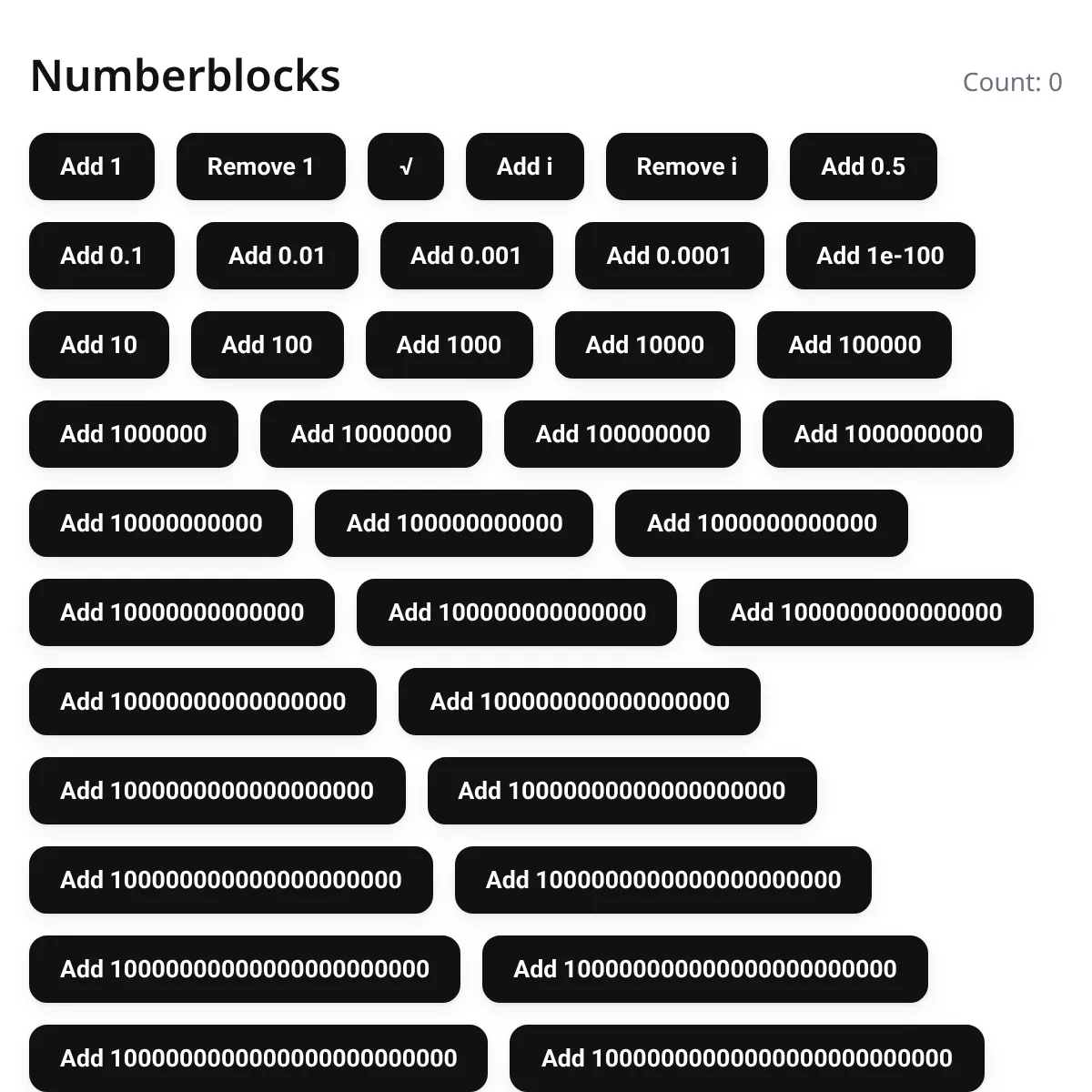 Numberblocks – Add 1