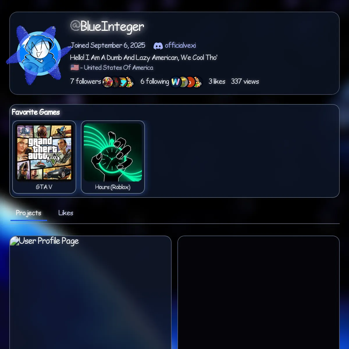 the project is loading