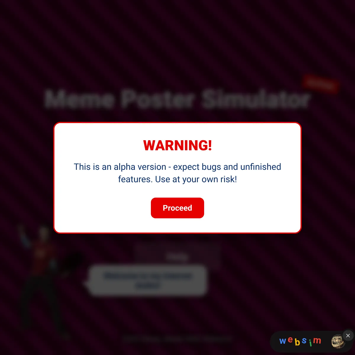 [ALPHA] Meme Poster Simulator