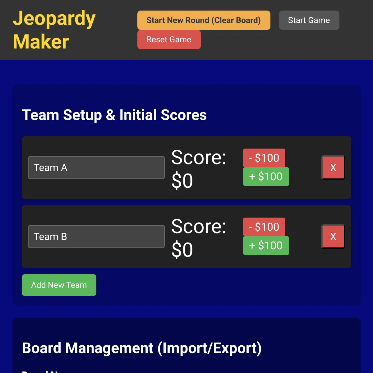 the project is loading