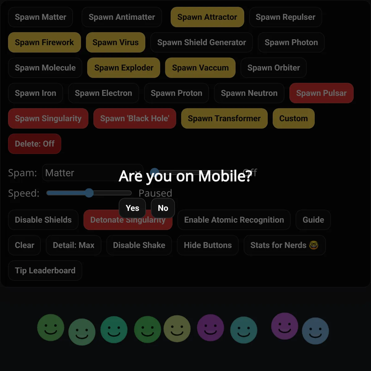 the project is loading