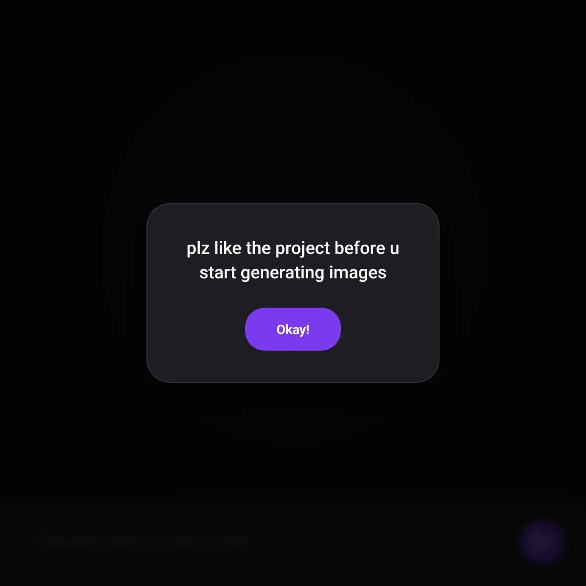 the project is loading