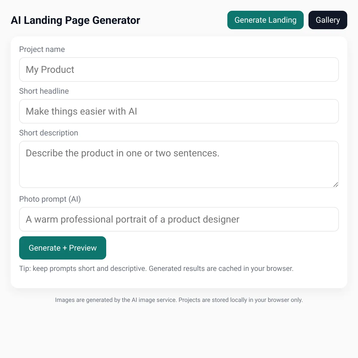 the project is loading