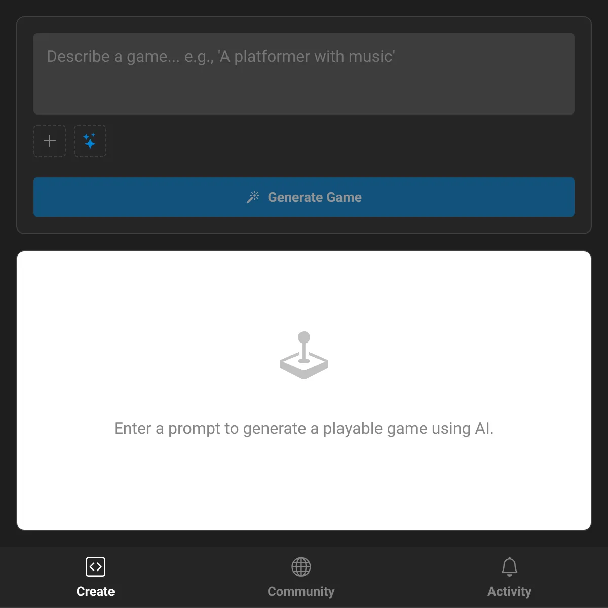 the project is loading
