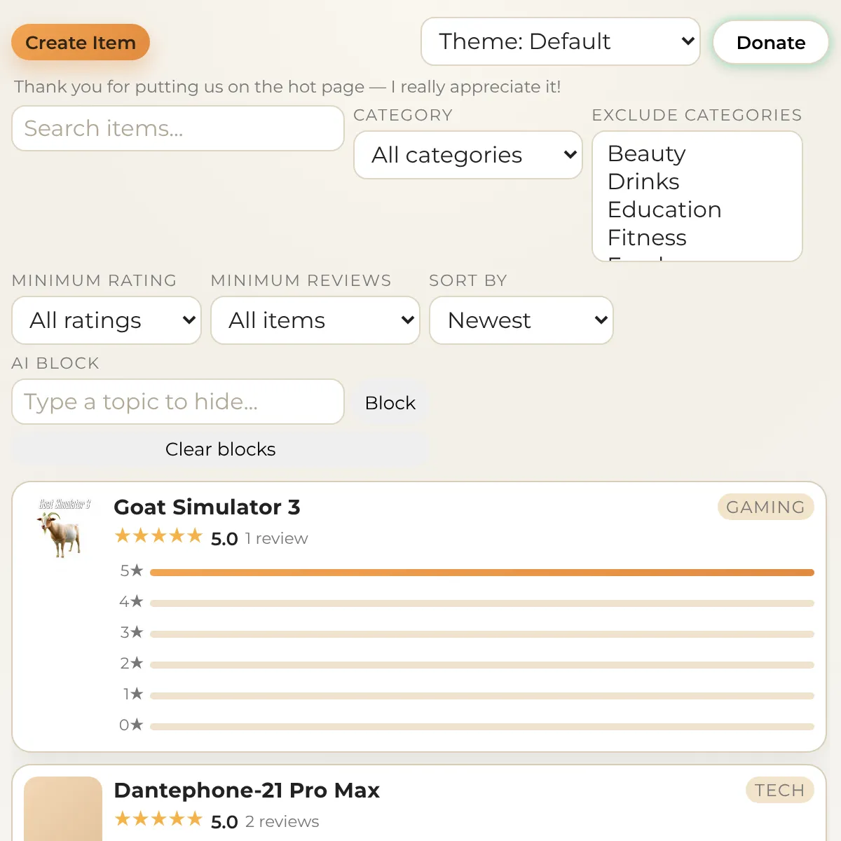 the project is loading