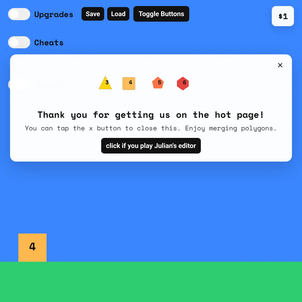 the project is loading