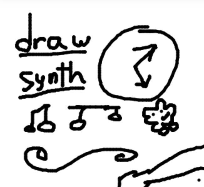 draw synth