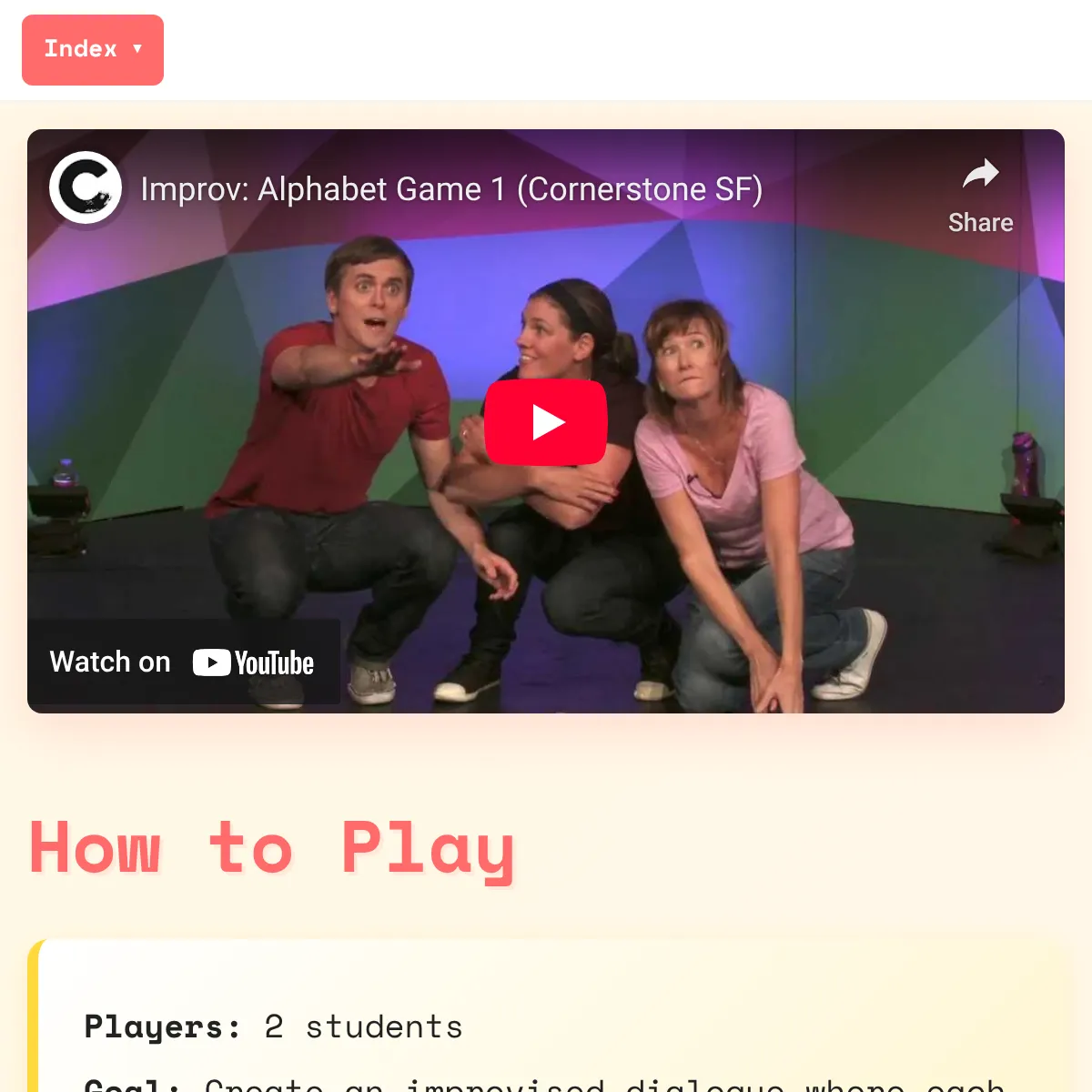 the project is loading