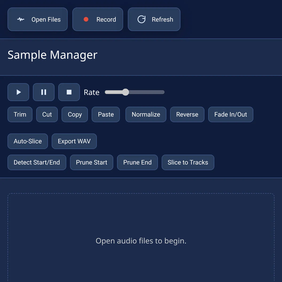 Audio Sample Slicer