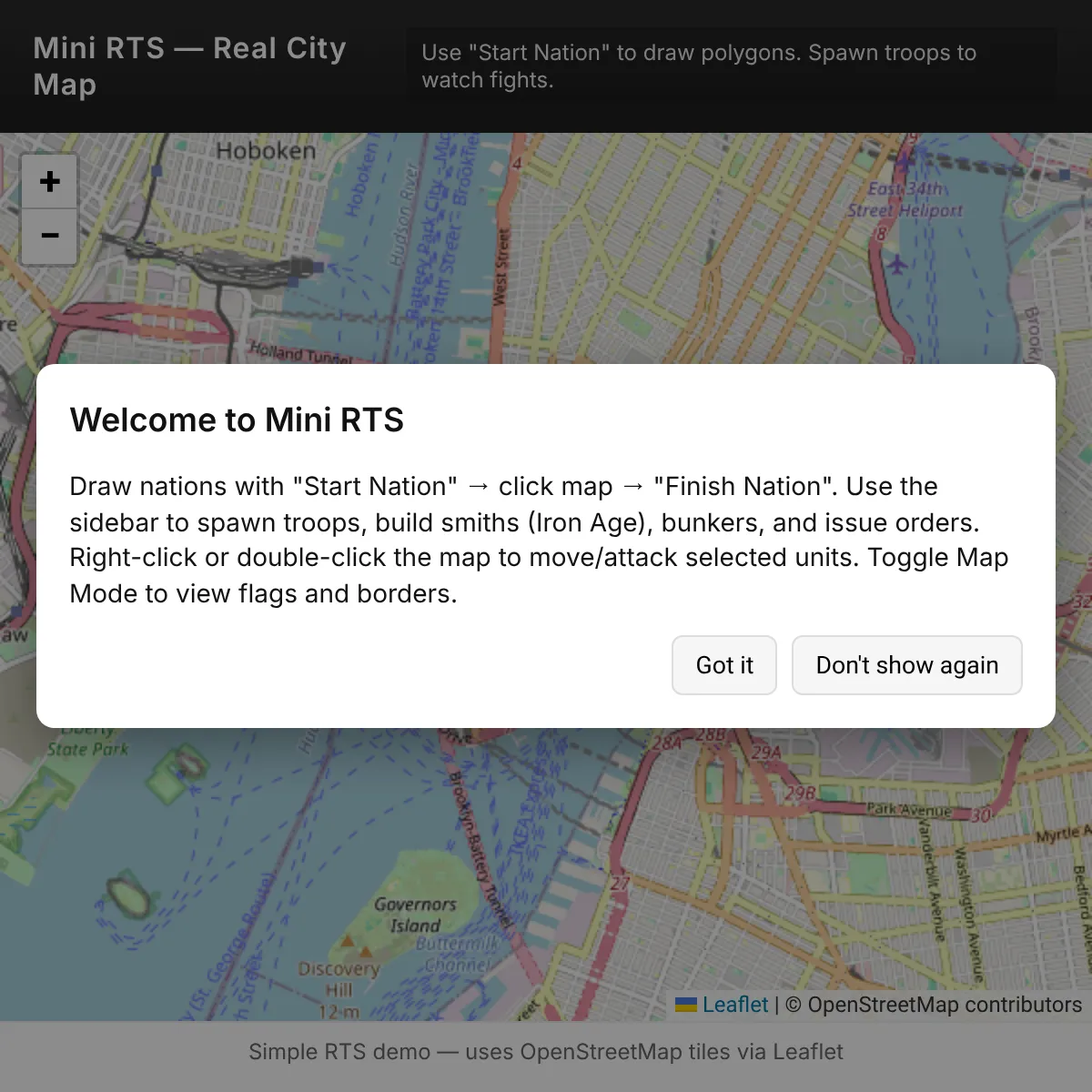 the project is loading
