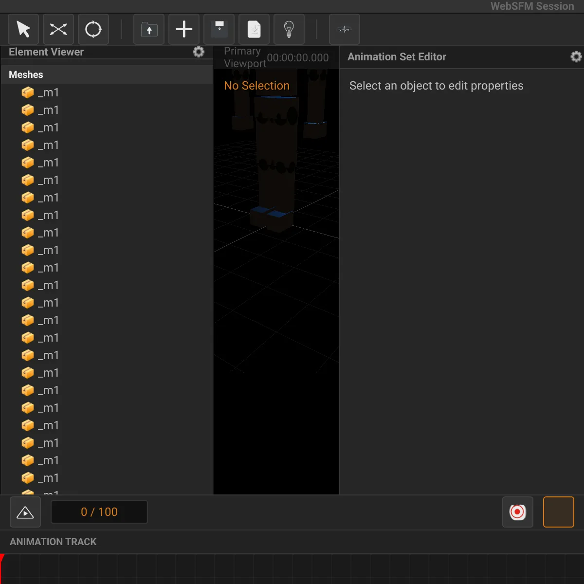 the project is loading