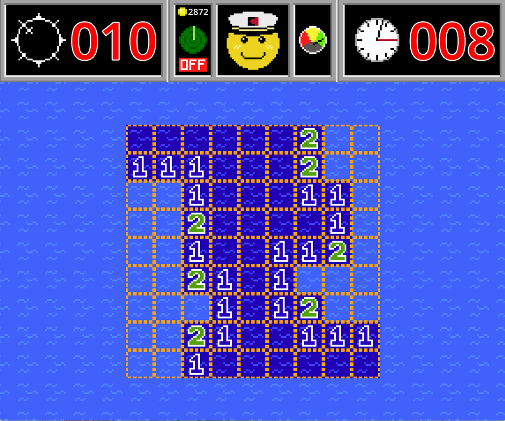 AI learns minesweeper