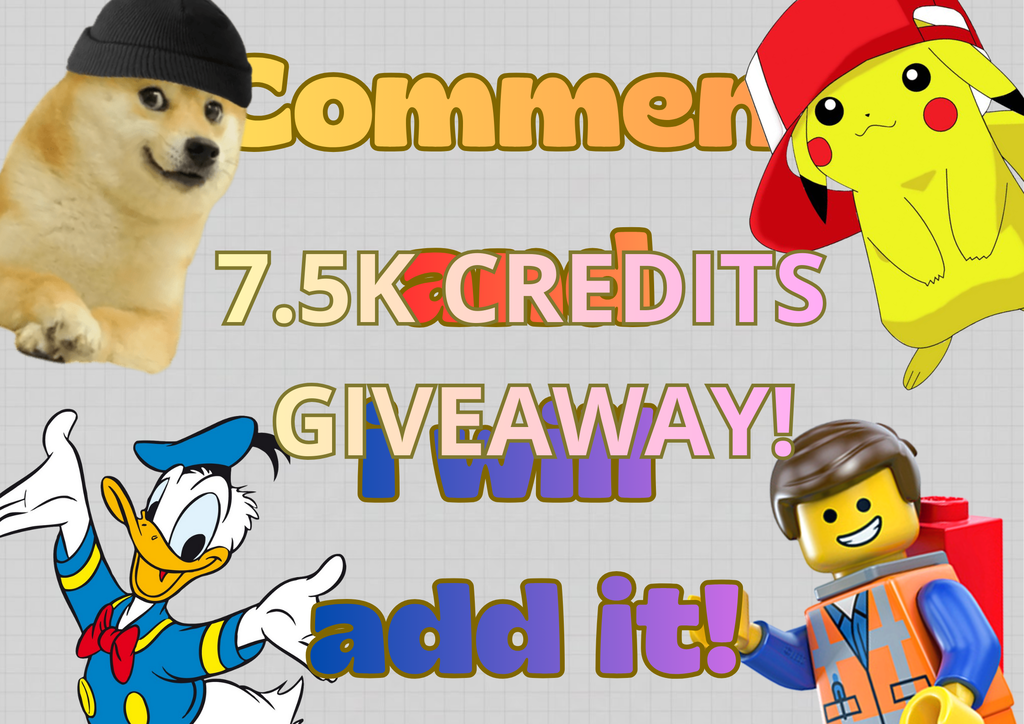 [7.5K GIV] Comment and I will add it!