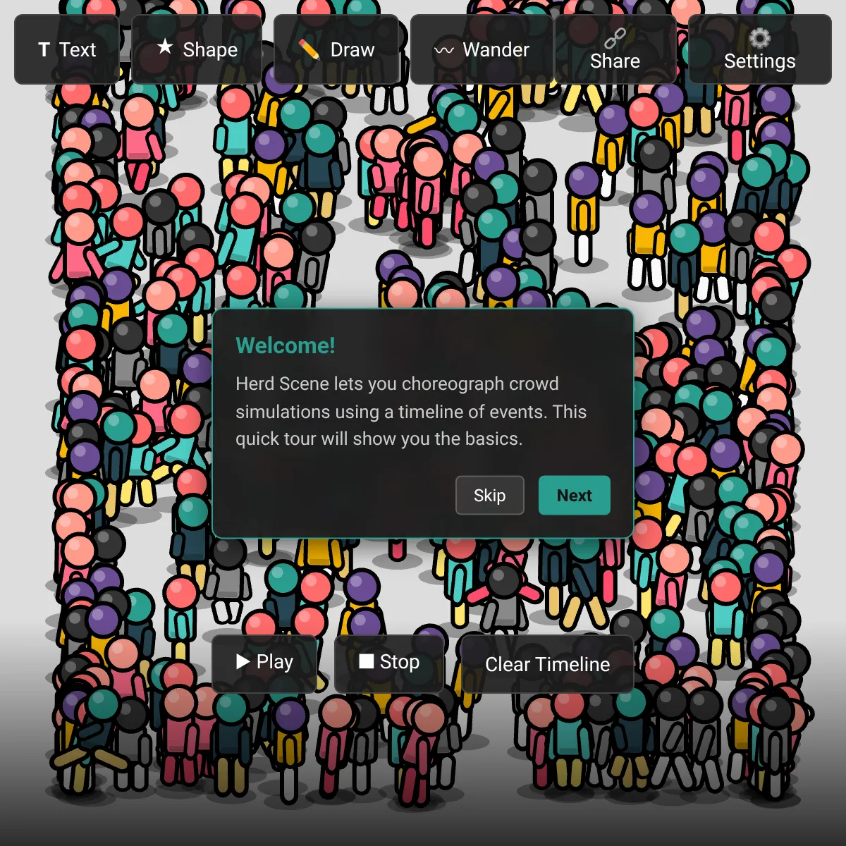 the project is loading