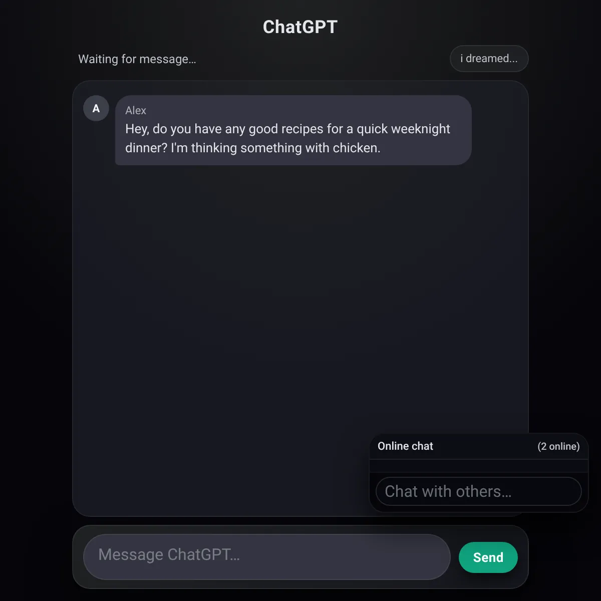 the project is loading