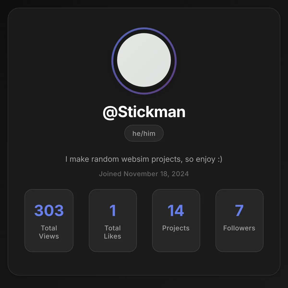 the project is loading