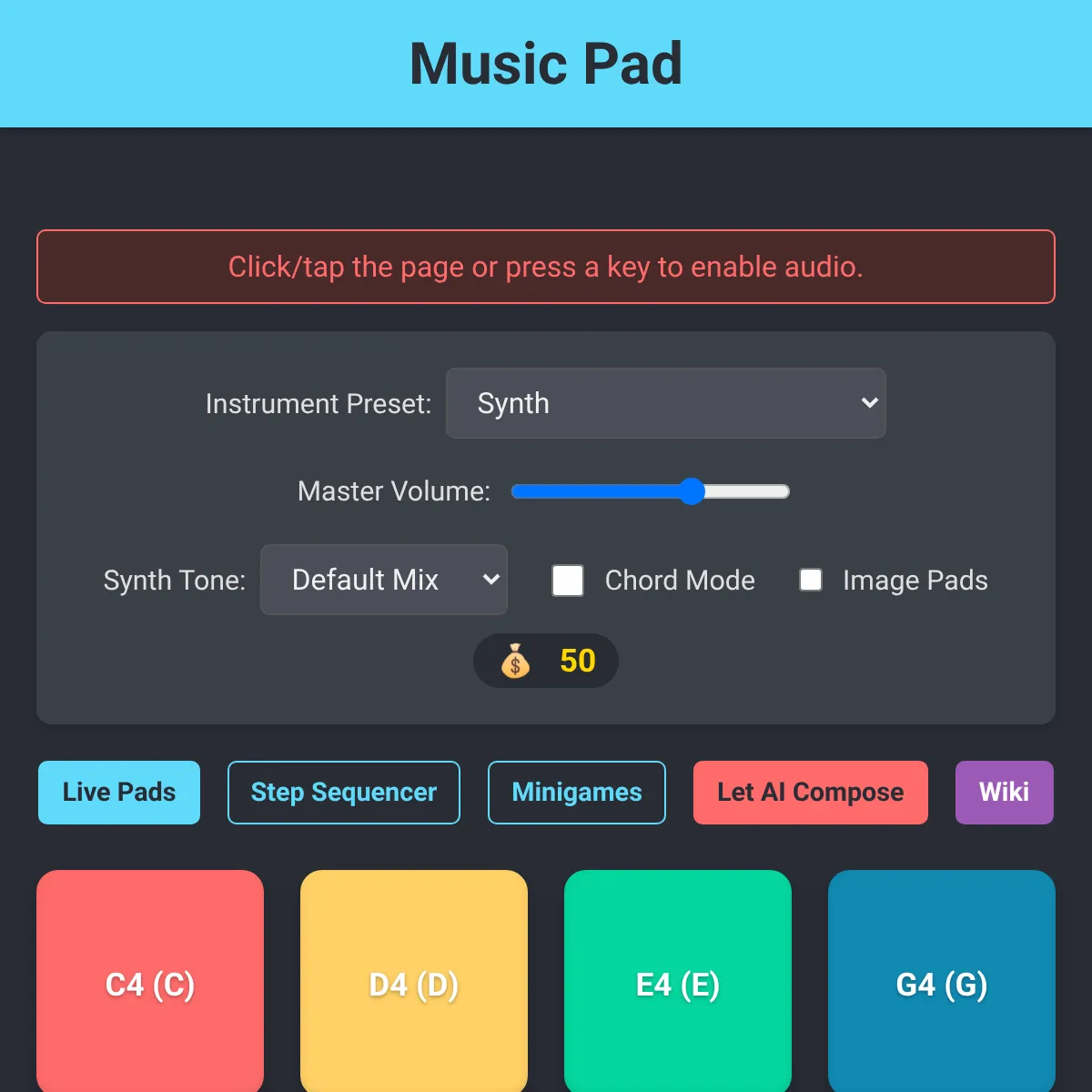 the project is loading
