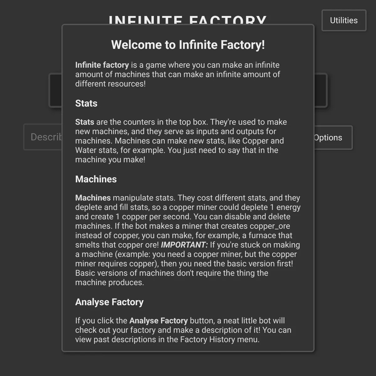 the project is loading