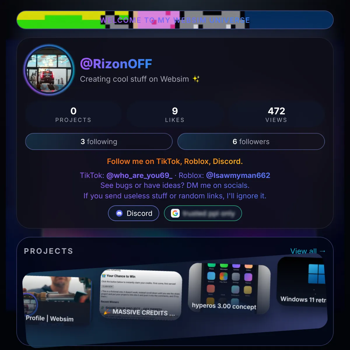 the project is loading