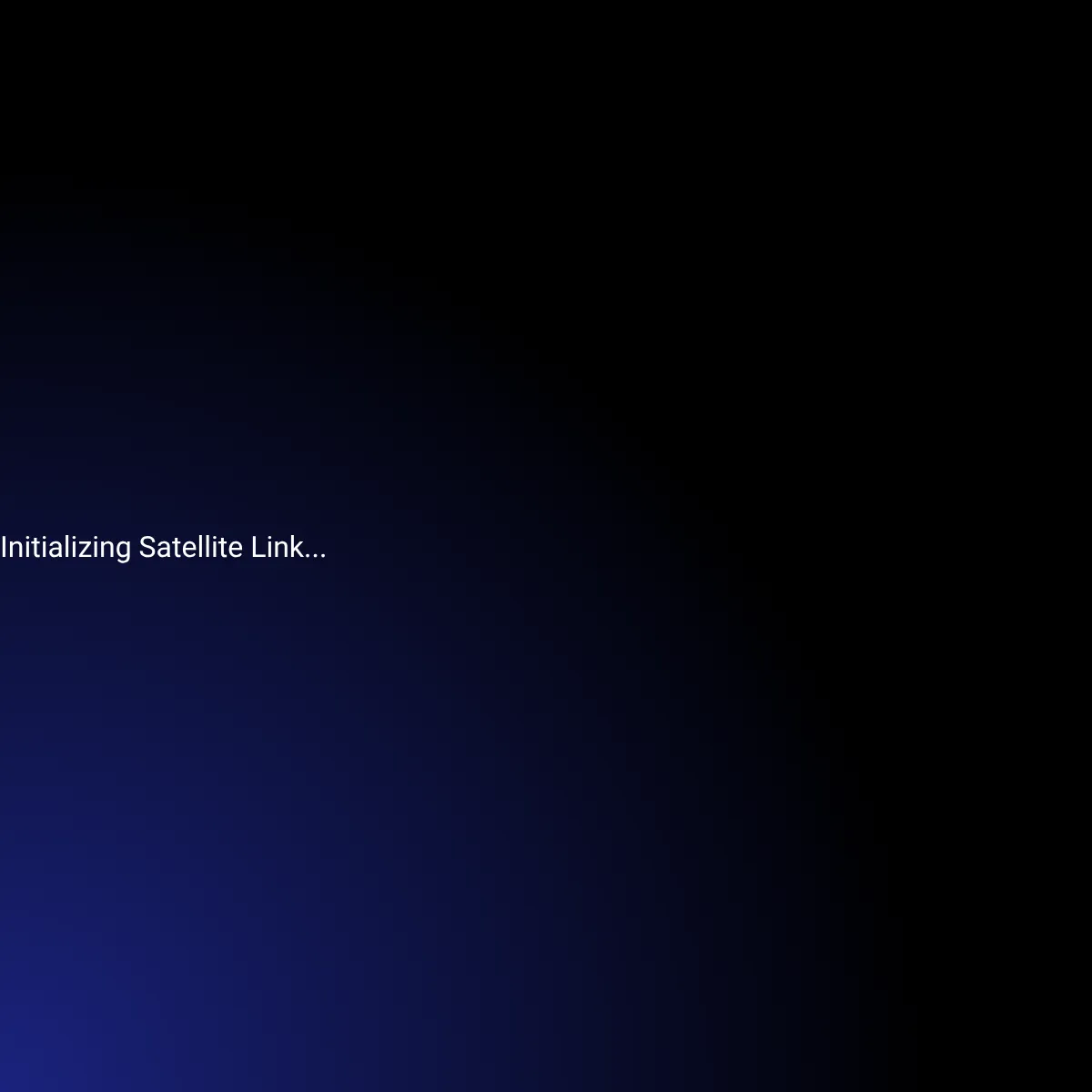 the project is loading