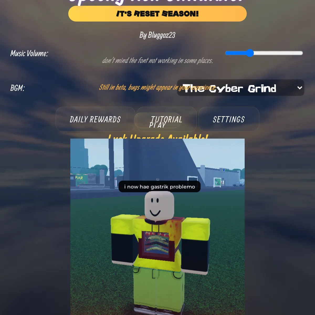 the project is loading