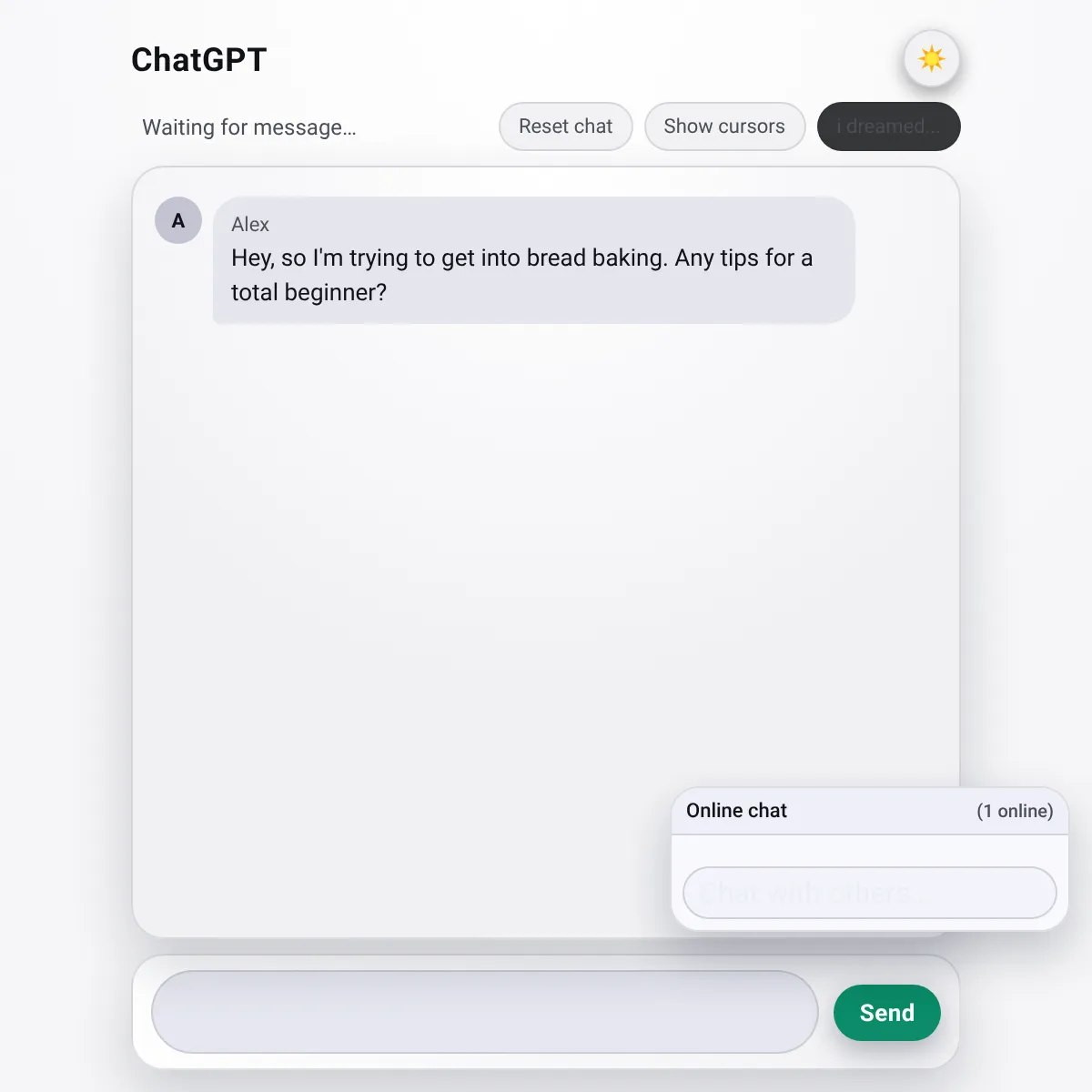 the project is loading