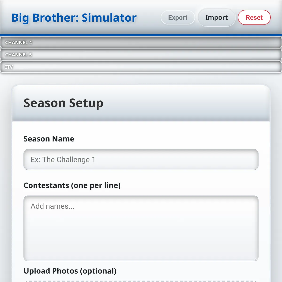 the project is loading