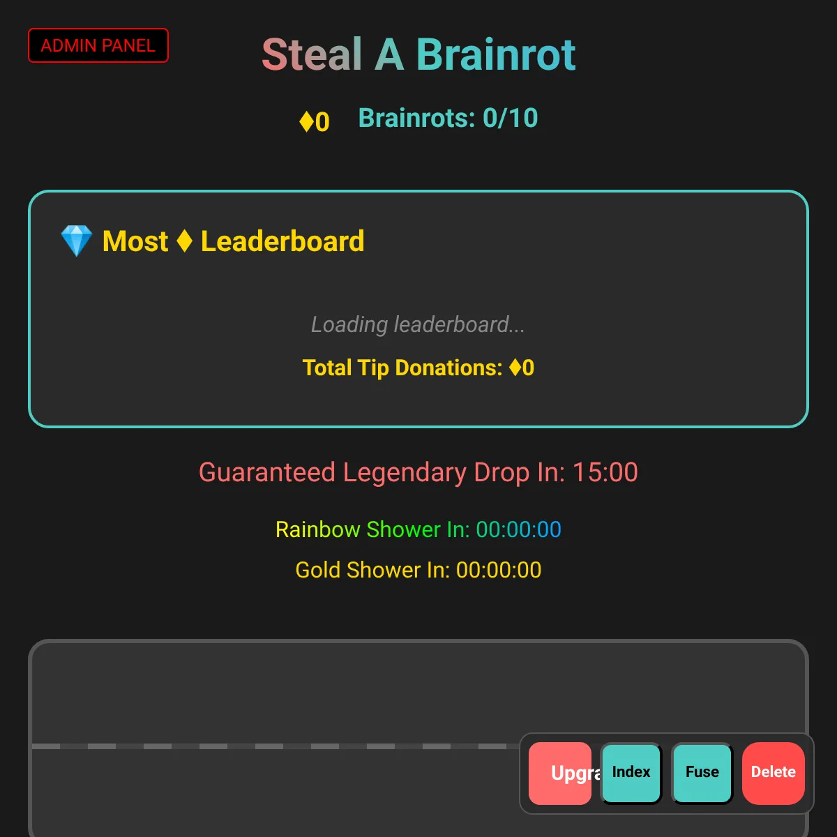 the project is loading