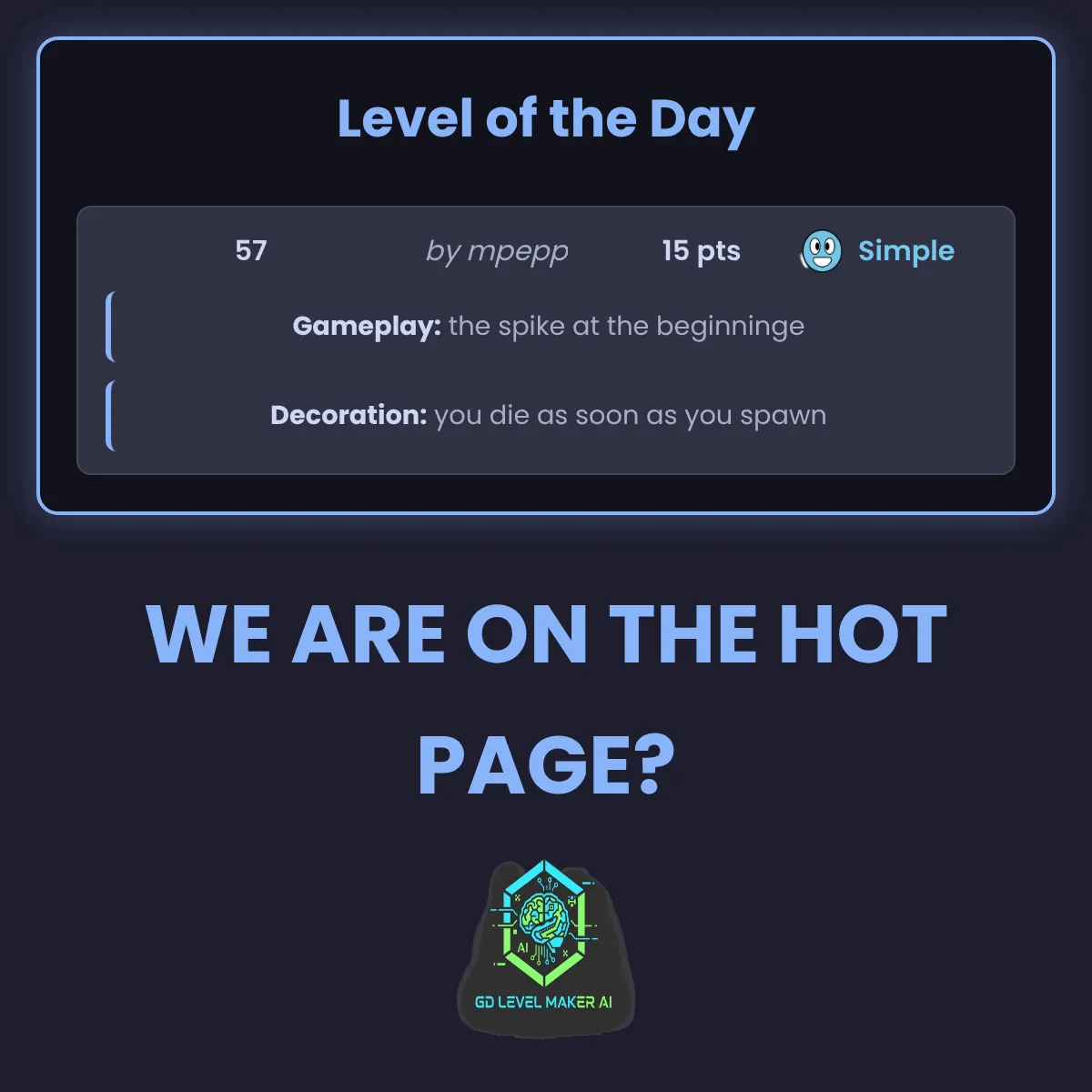 the project is loading