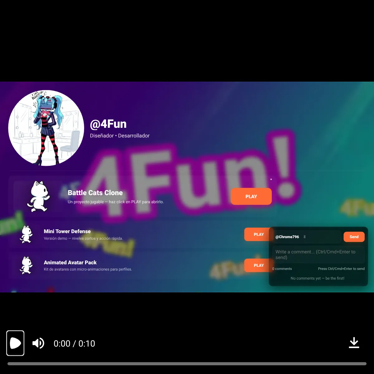 the project is loading