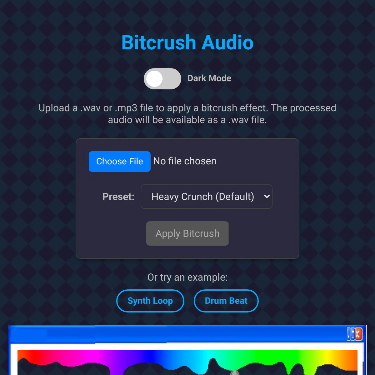 the project is loading