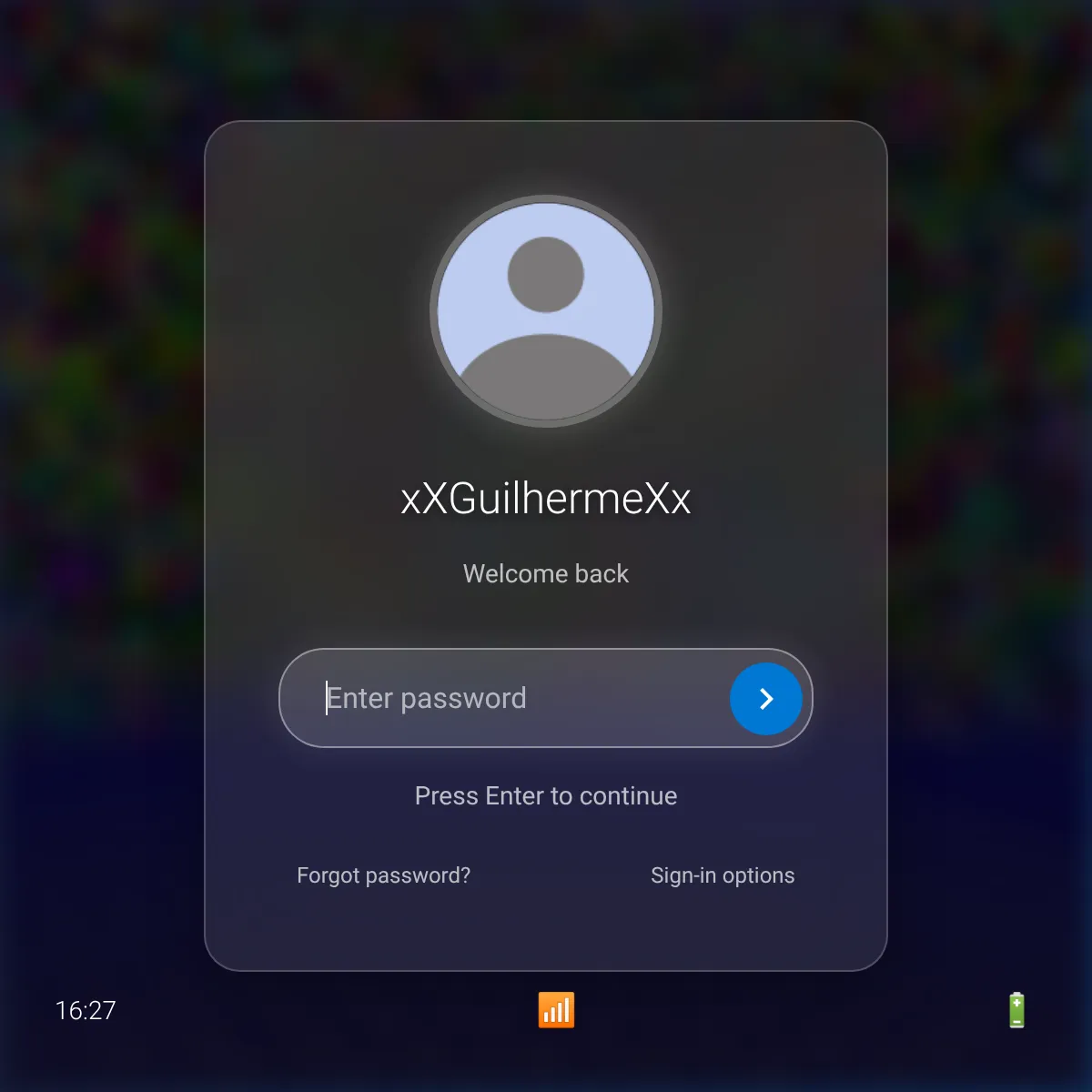 the project is loading